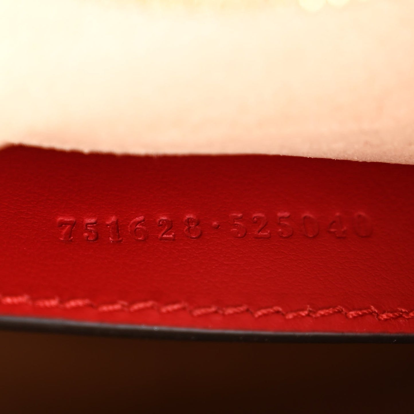Calfskin Matelasse Diagonal Mini InterLocking G Heart Shoulder Bag Hibiscus Red