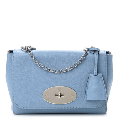 Mulberry Small Classic Grain Calfskin Small Lily Flap Pale Slate 1 of 10