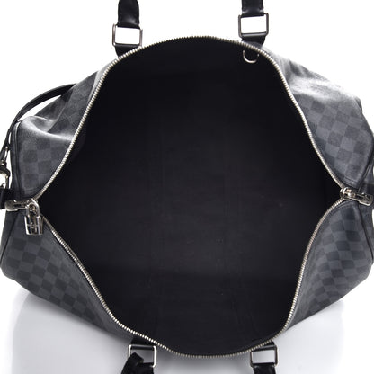 Louis Vuitton Damier Graphite Keepall Bandouliere 55 5 of 29