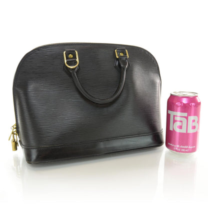 Louis Vuitton Epi Alma Black 2 of 6