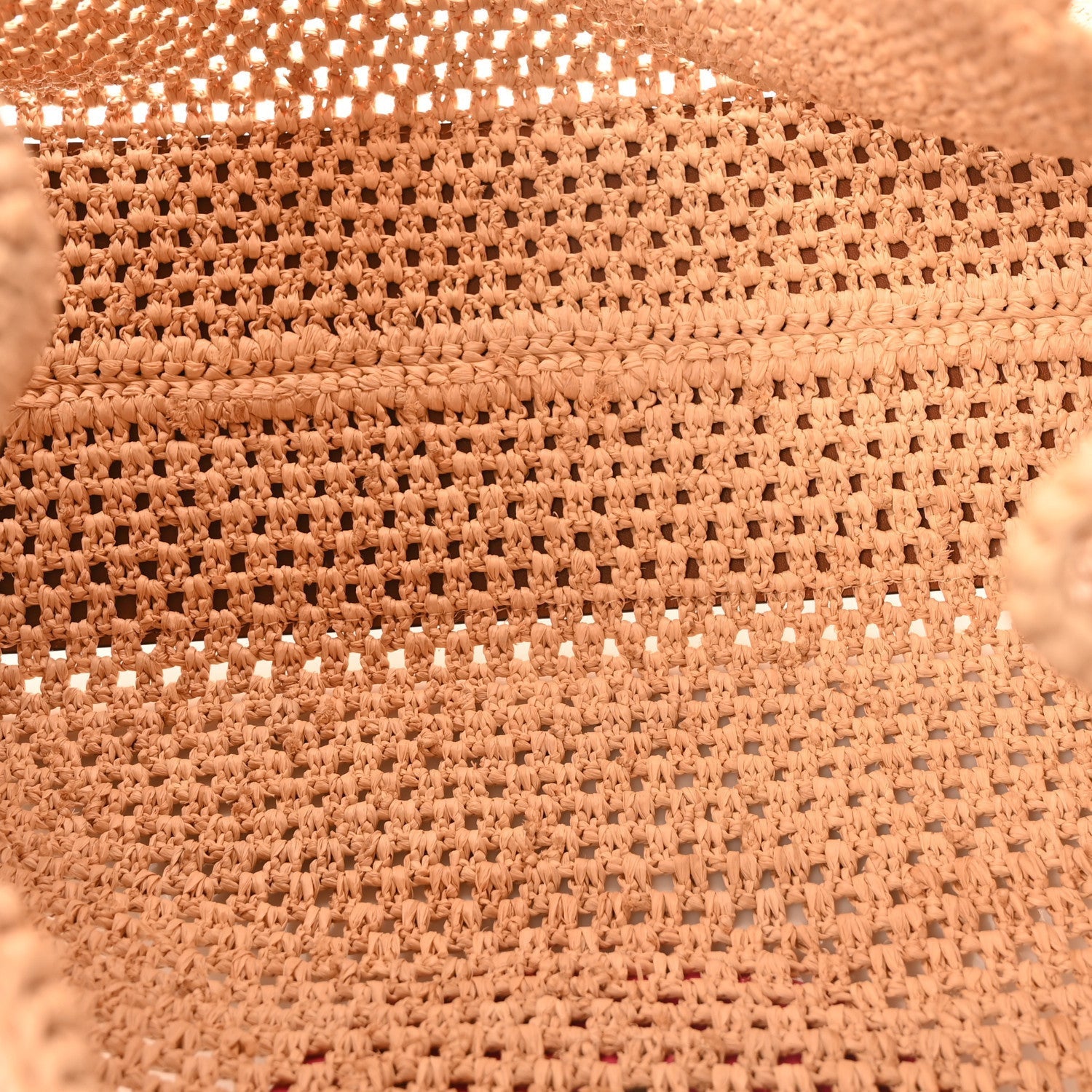 Louis Vuitton Raffia Calfskin Monaco OnTheGo MM Rose 6 of 7