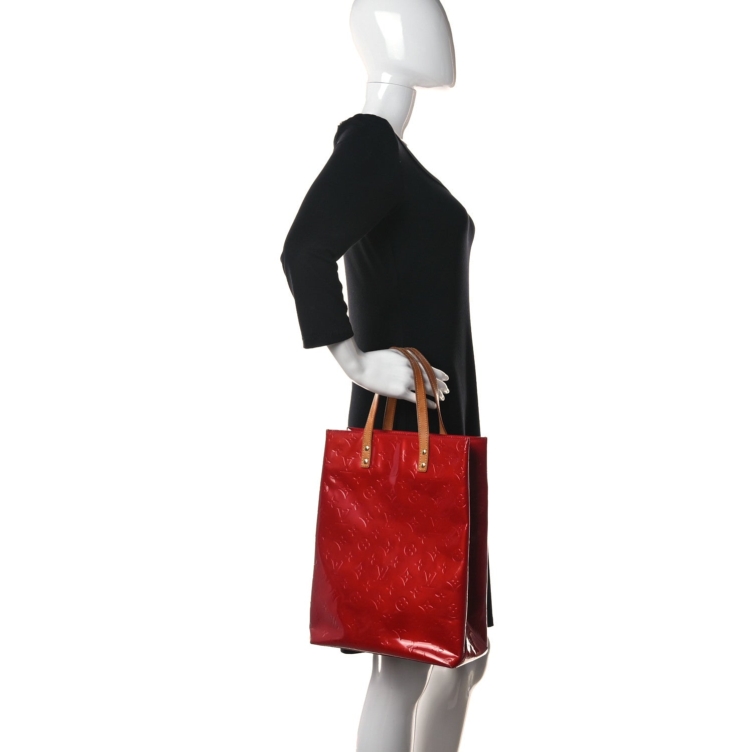 Louis Vuitton Vernis Catalina NS Rouge Red 2 of 18