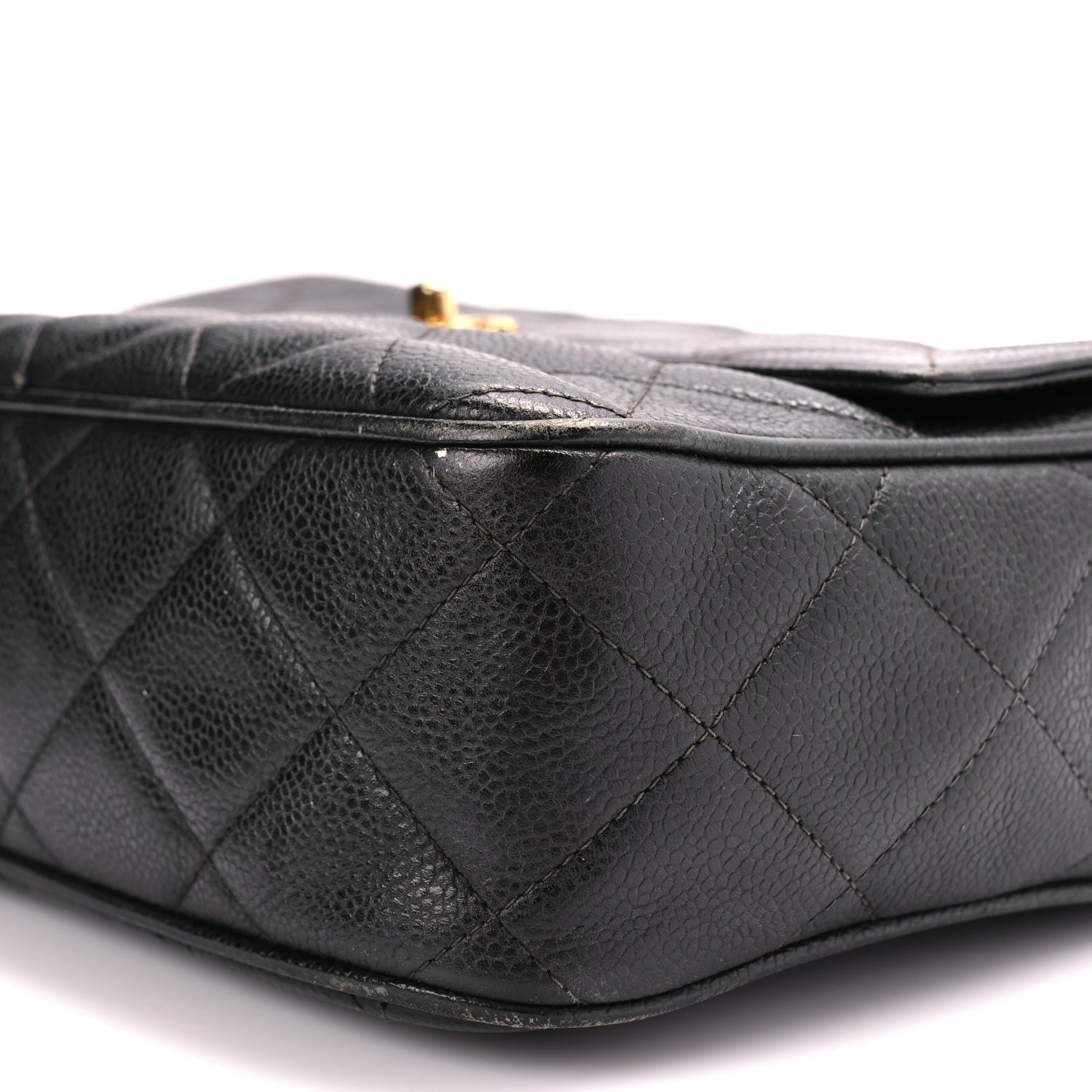 Chanel Caviar Quilted Flap Shoulder Bag Black 9 of 9