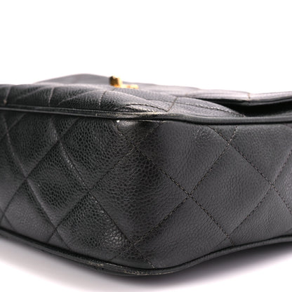 Chanel Caviar Quilted Flap Shoulder Bag Black 9 of 9