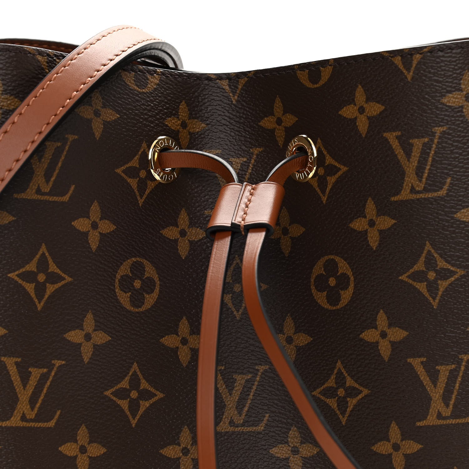 Louis Vuitton Monogram Neonoe MM Caramel 8 of 11