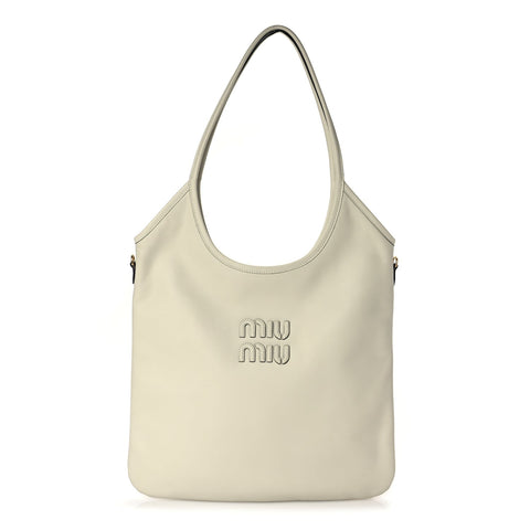 Nappa Ivy Bag Travertine Stone