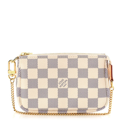 Louis Vuitton Damier Azur Mini Pochette Accessories 1 of 9