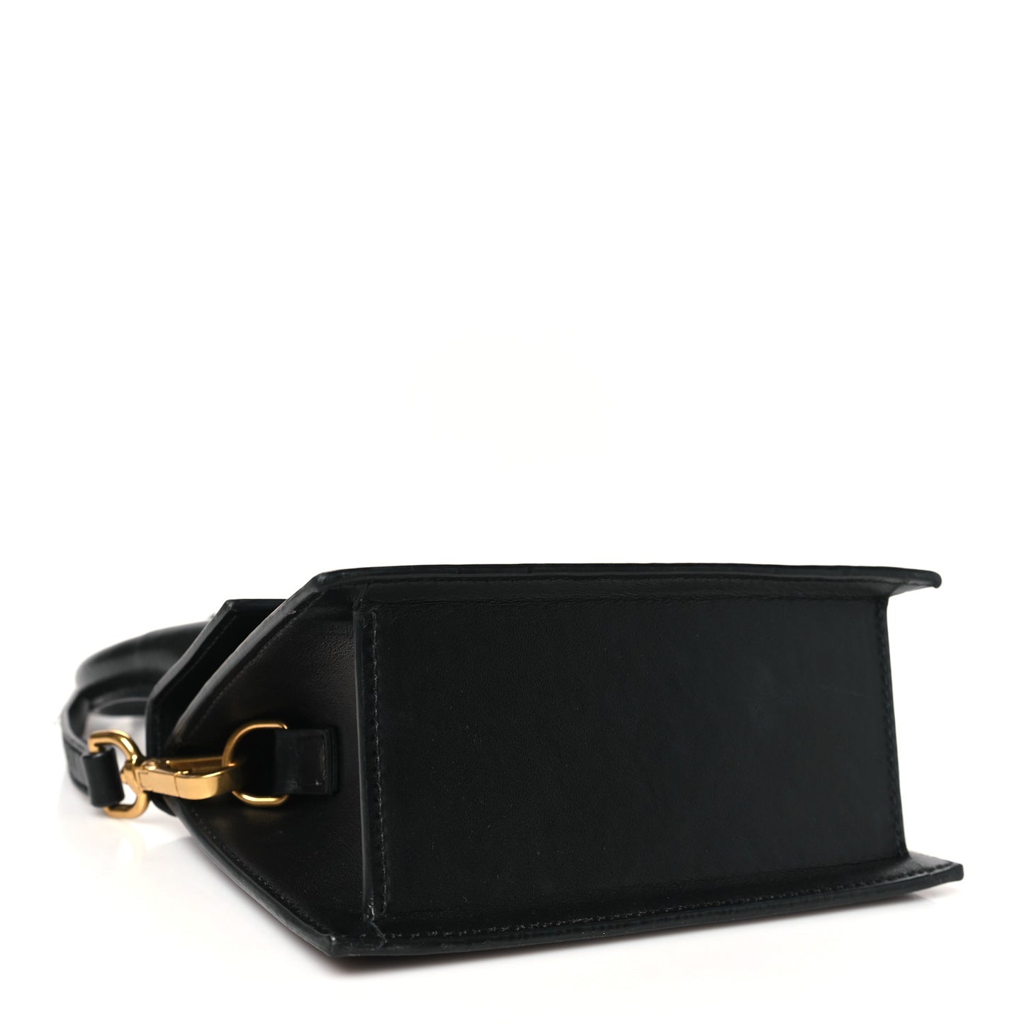 Smooth Calfskin Le Chiquito Moyen Black