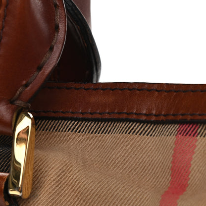Burberry House Check Tote Dark Tan 19 of 31