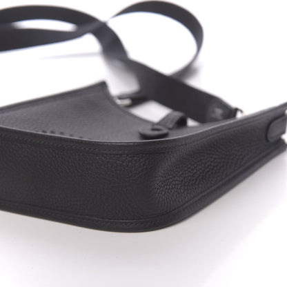 Hermes Taurillon Clemence Evelyne TPM Black 9 of 11