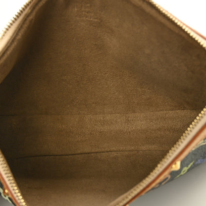 Louis Vuitton Monogram Multicolor Pochette Accessories Black 5 of 8