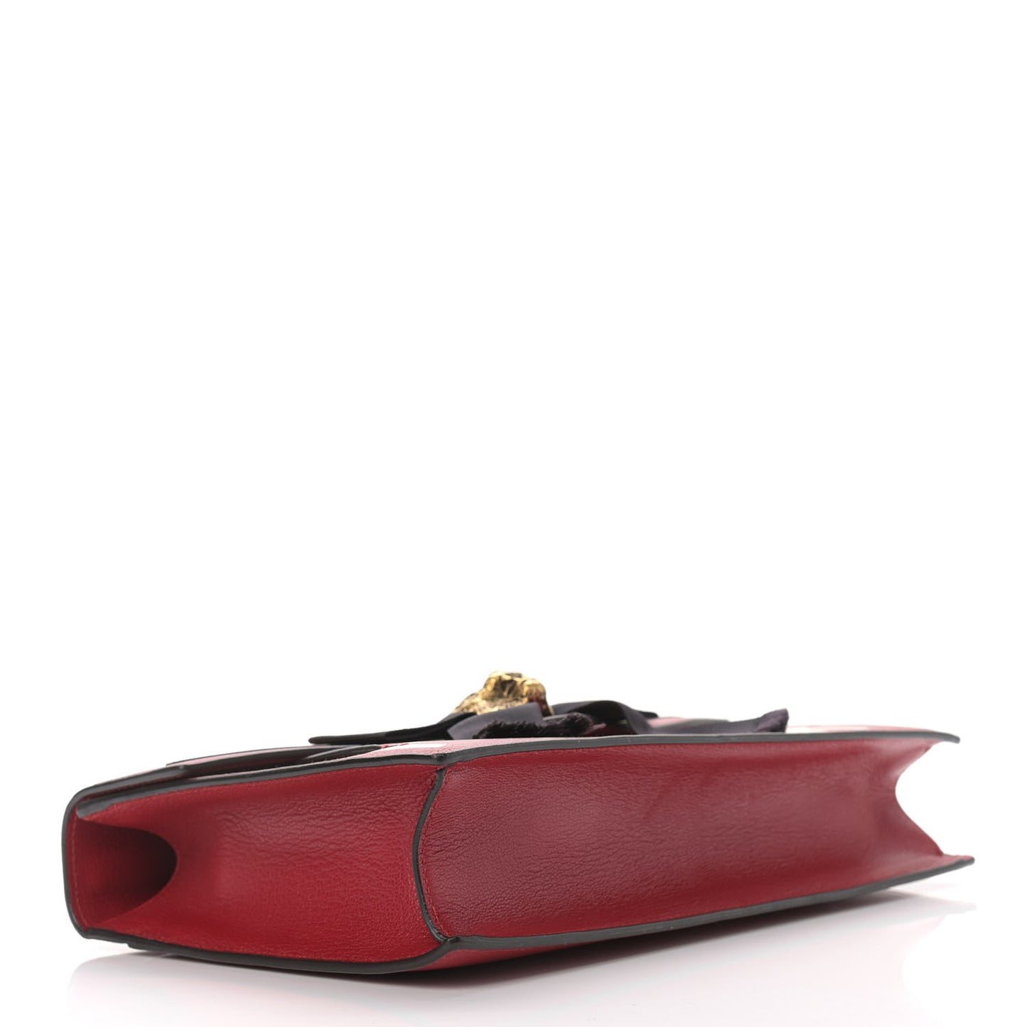 Calfskin Osiride Future Top Handle Bag Red