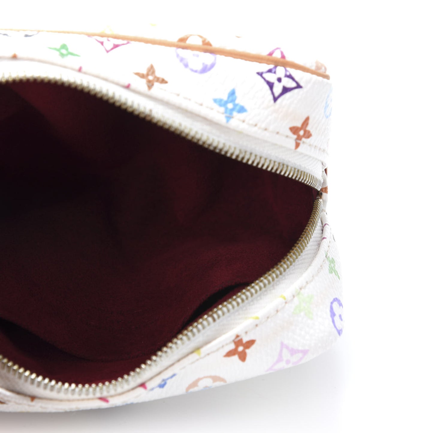 Monogram Multicolor Trousse Wapity White