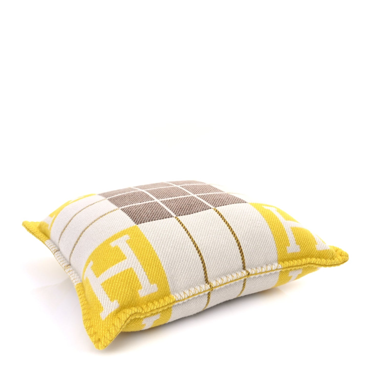 Wool Cashmere Avalon III Pillow PM Absinthe Sisal