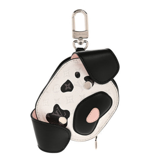 Louis Vuitton Monogram Dog Bag Bag Charm Key Holder Black 1 of 1