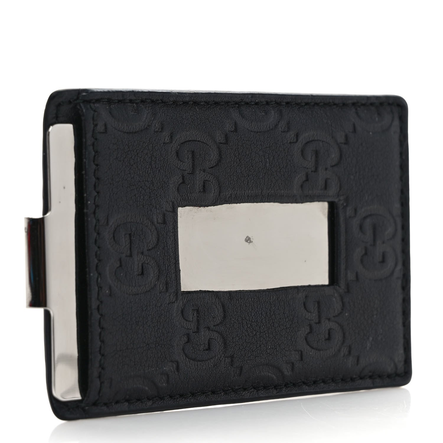 Gucci Guccissima Money Clip Black 3 of 6