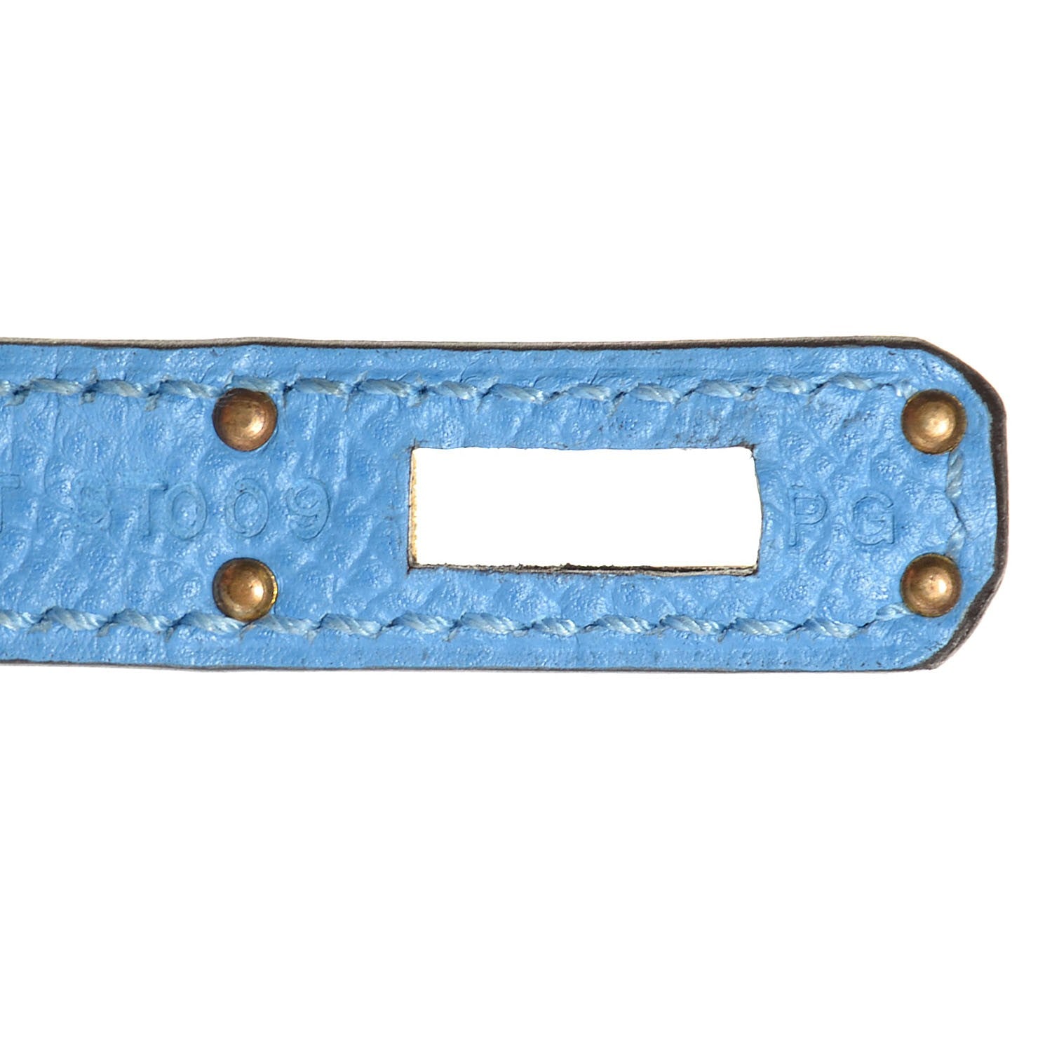 Hermes Epsom Kelly Sellier 25 Bleu Paradis 16 of 22