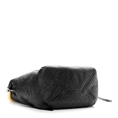 Celine Calfskin Shearling Phantom Cabas Reversible Tote 4 of 9