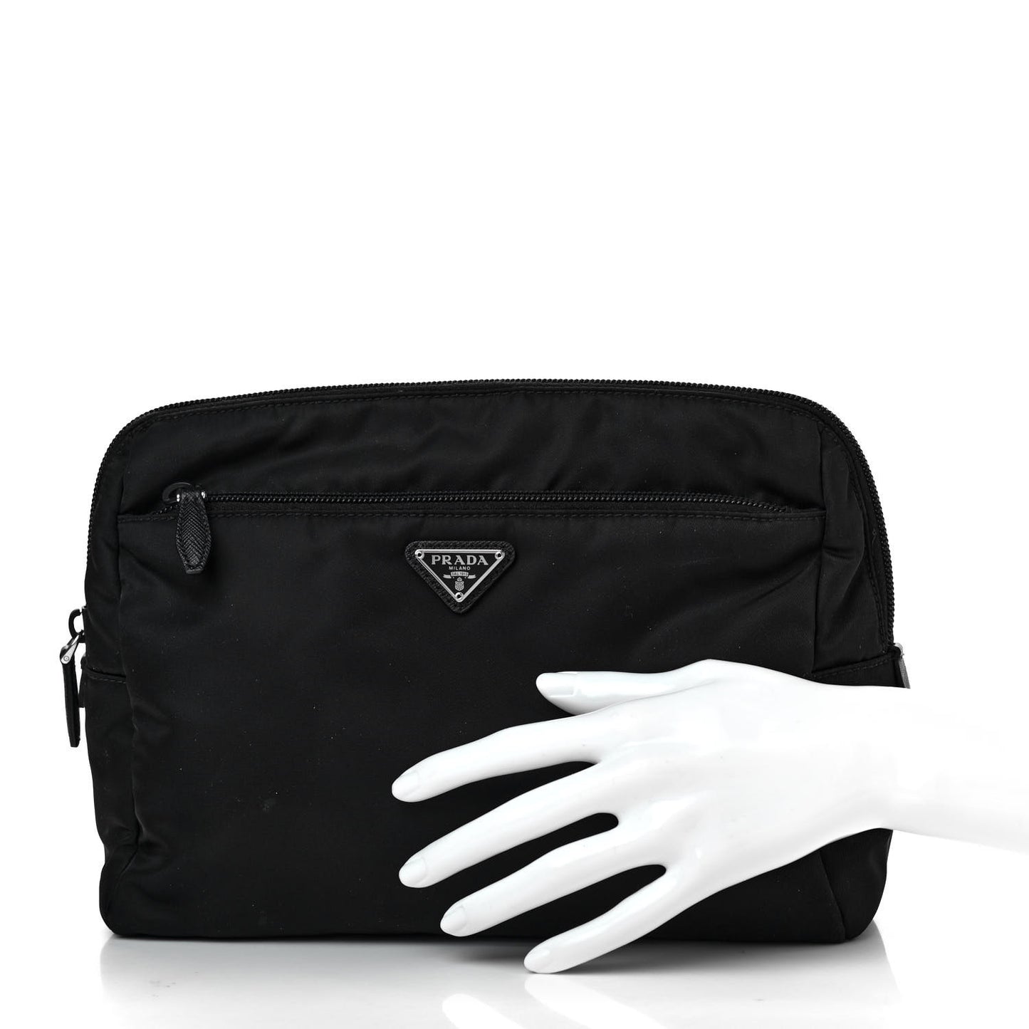 Tessuto Nylon Pouch Black