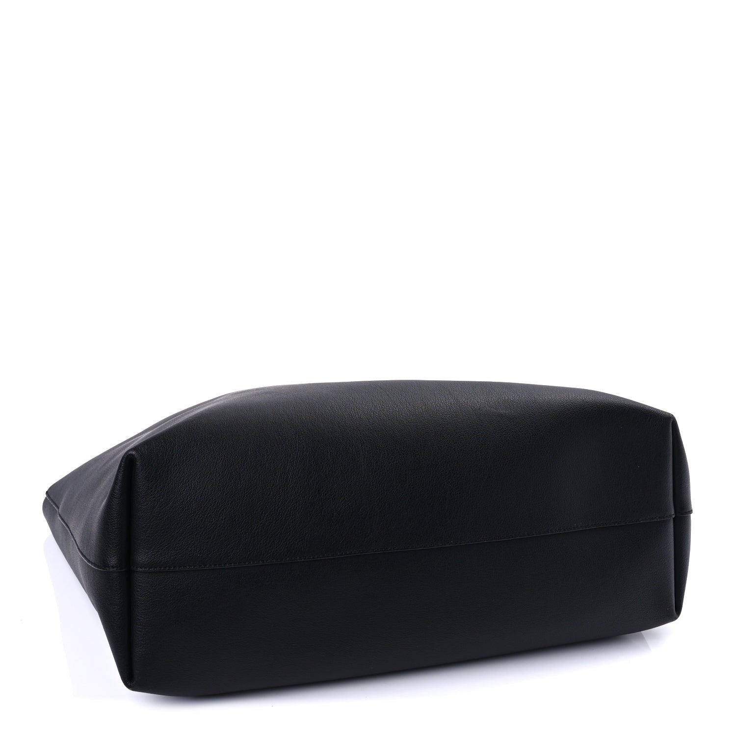 Saint Laurent Calfskin Large Shopping Tote Black 4 of 9