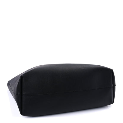 Saint Laurent Calfskin Large Shopping Tote Black 4 of 9