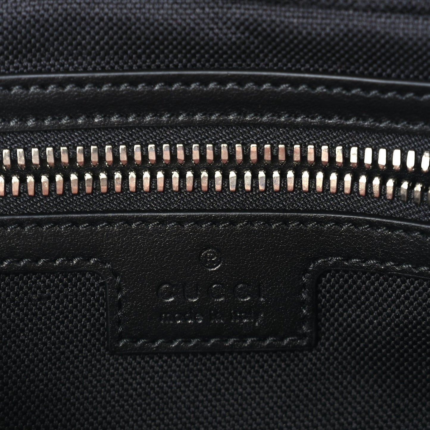 Soft GG Supreme Monogram Web Belt Bag Black Grey