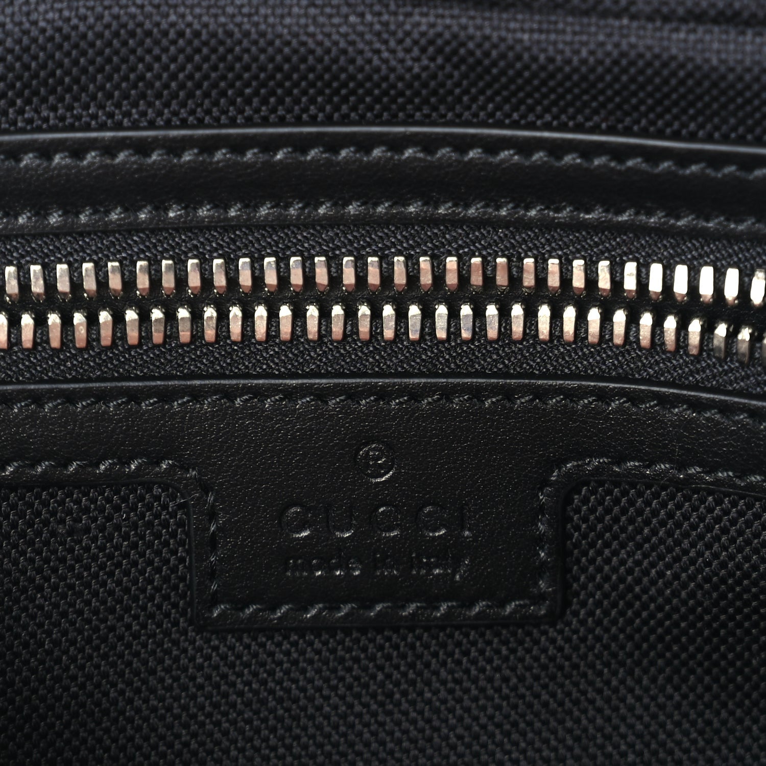 Gucci Soft GG Supreme Monogram Web Belt Bag Black Grey 5 of 8