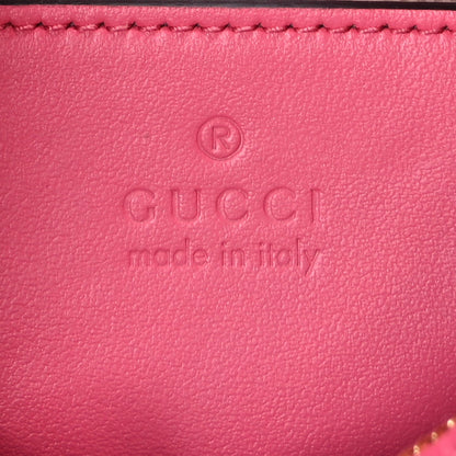Gucci Calfskin GG Matelasse Mini Hobo Shoulder Bag Pink 5 of 8