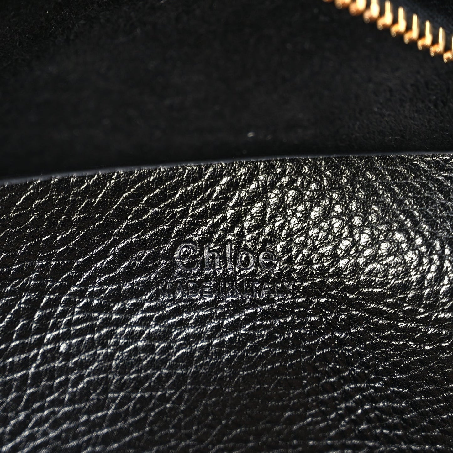 Grained Calfskin Large Bracelet Hobo Bag Black