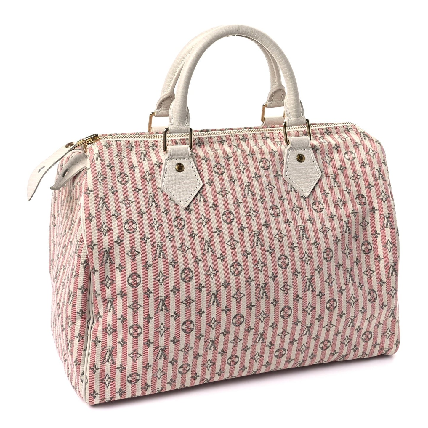 Mini Lin Croisette Speedy 30 Rouge