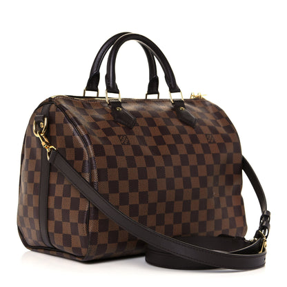 Louis Vuitton Damier Ebene Speedy Bandouliere 30 2 of 15