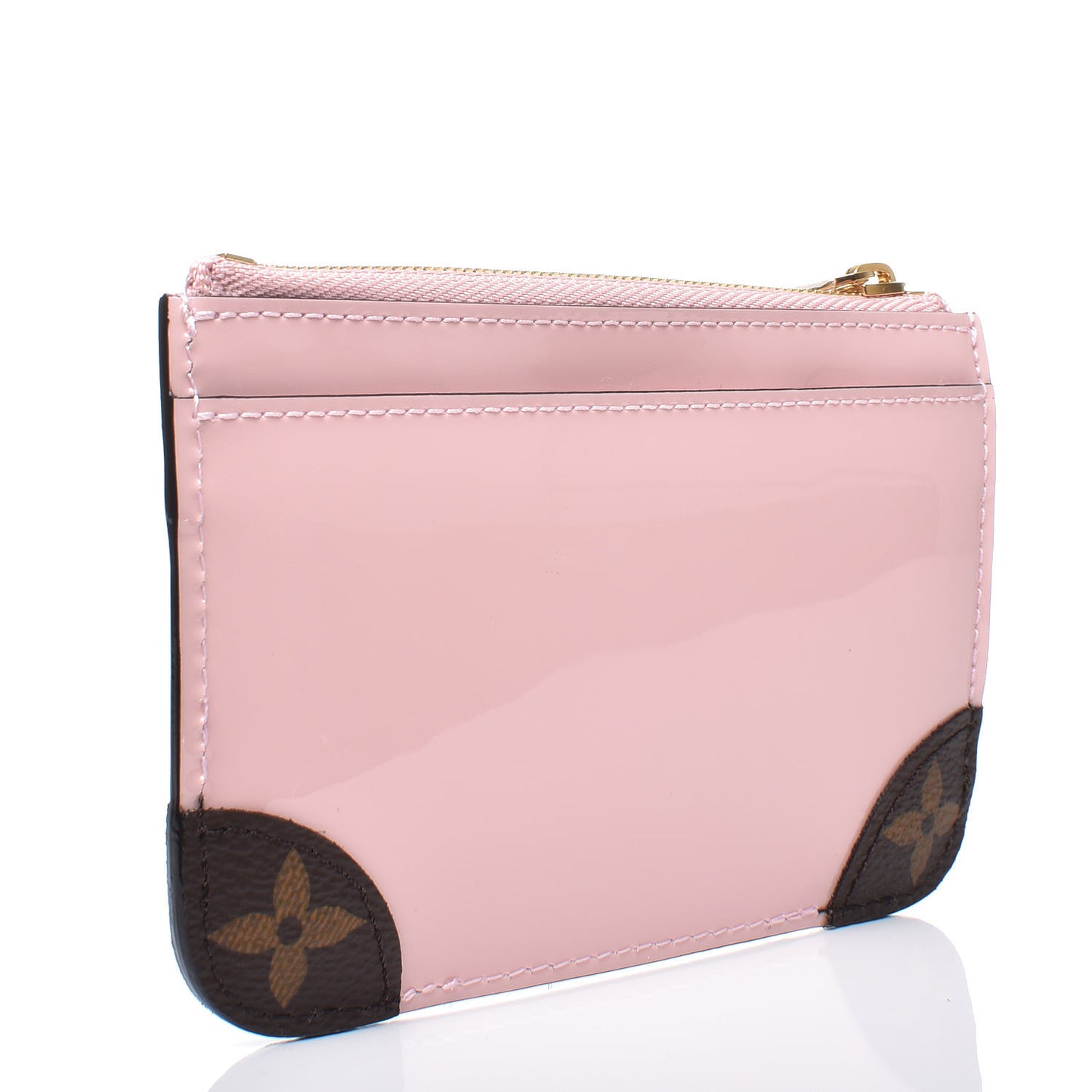 Patent Miroir Venice Key Pouch Rose Ballerine