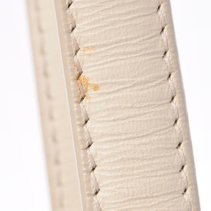 Christian Dior Coated Canvas Cannage Small Panarea Tote White 13 of 14