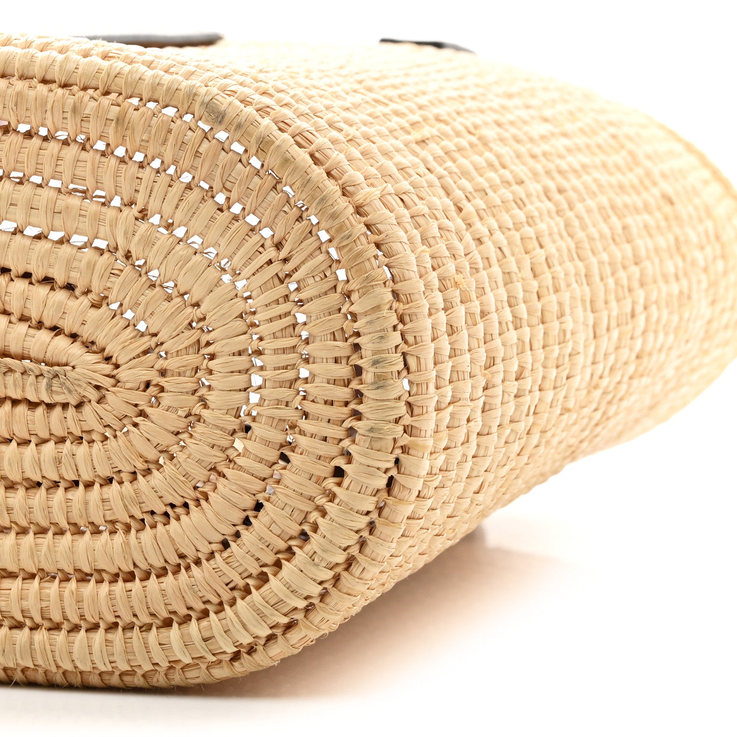 Loewe Raffia Small Square Basket Tote Bag Natural Tan 10 of 14