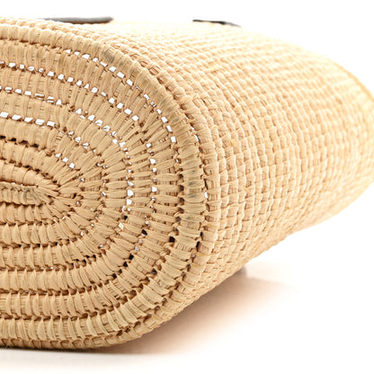 Loewe Raffia Small Square Basket Tote Bag Natural Tan 10 of 14