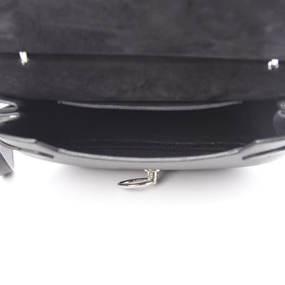 Mulberry Small Classic Grain Calfskin Amberley Satchel Black 5 of 9