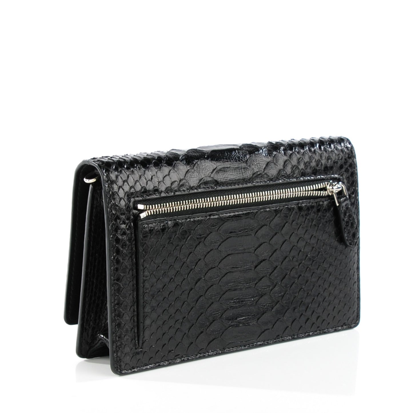 Python Pandora Chain Wallet Black