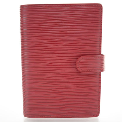 Louis Vuitton Epi Small Ring Agenda Red 1 of 9