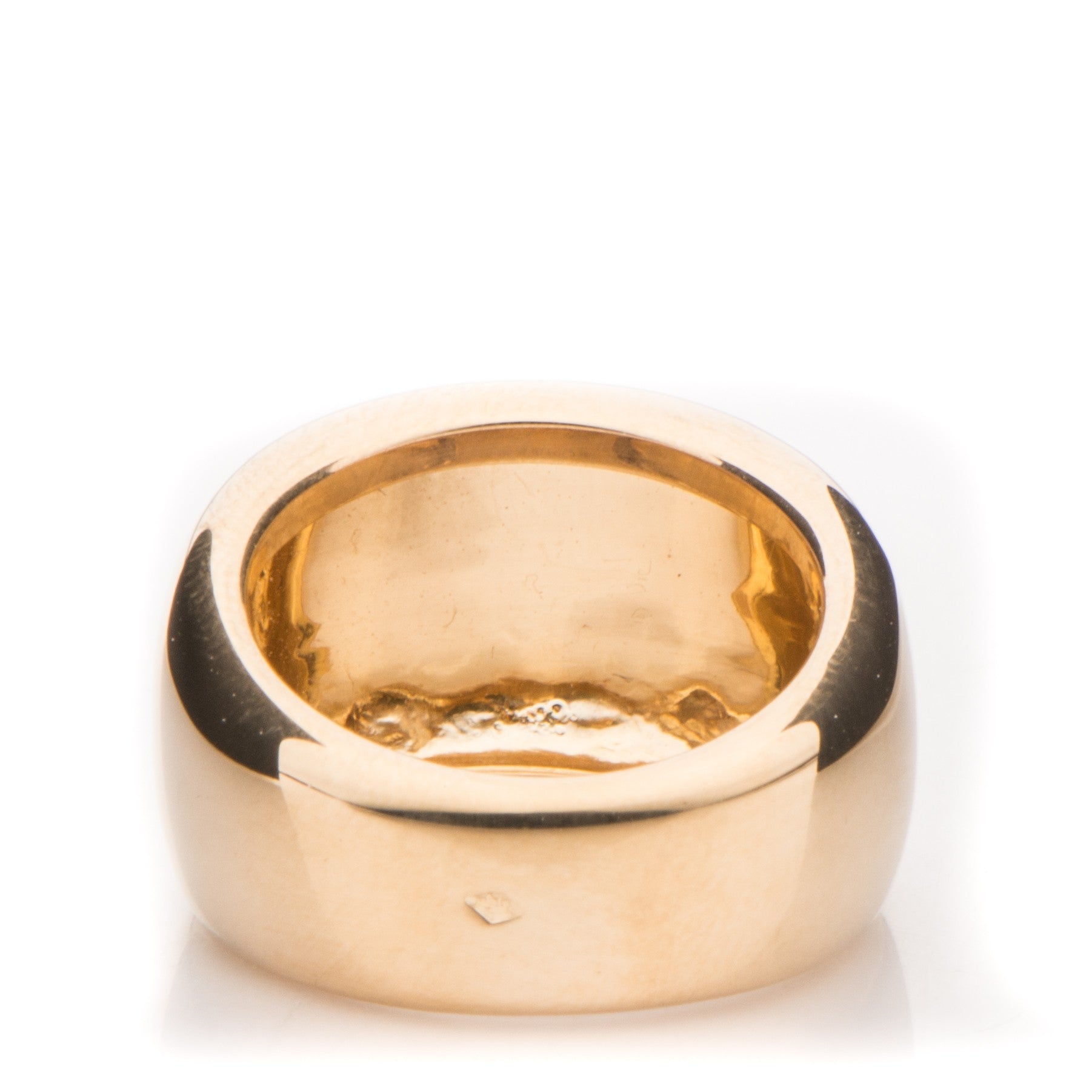 Cartier 18K Yellow Gold Nouvelle Vague Dome Ring 51 5.75 4 of 4