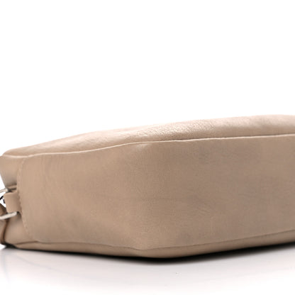 Saint Laurent Lambskin Monogram Small Lou Camera Bag Dark Beige 8 of 14