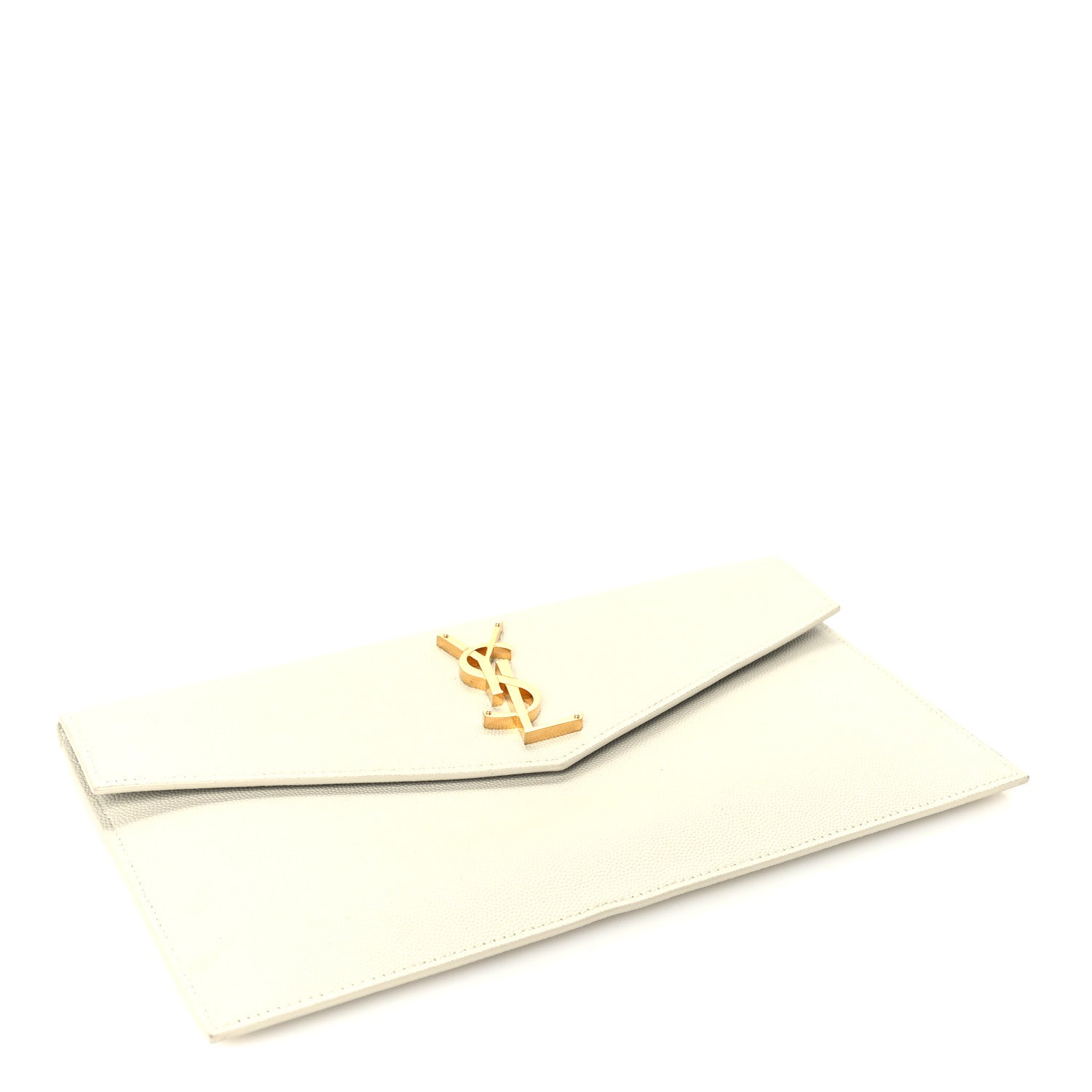 Saint Laurent Grain De Poudre Uptown Pouch Crema Soft 4 of 6
