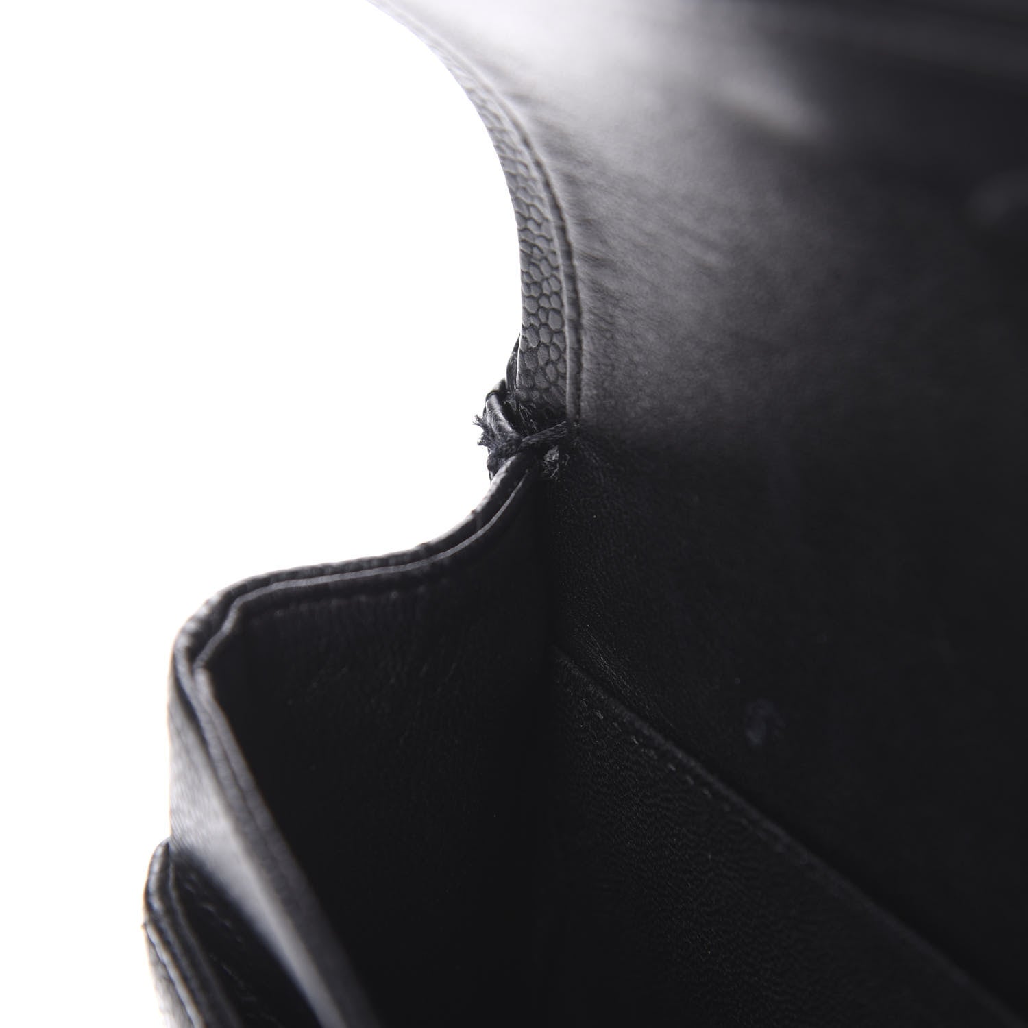 Chanel Caviar Quilted Medium Double Flap Black 11 of 12