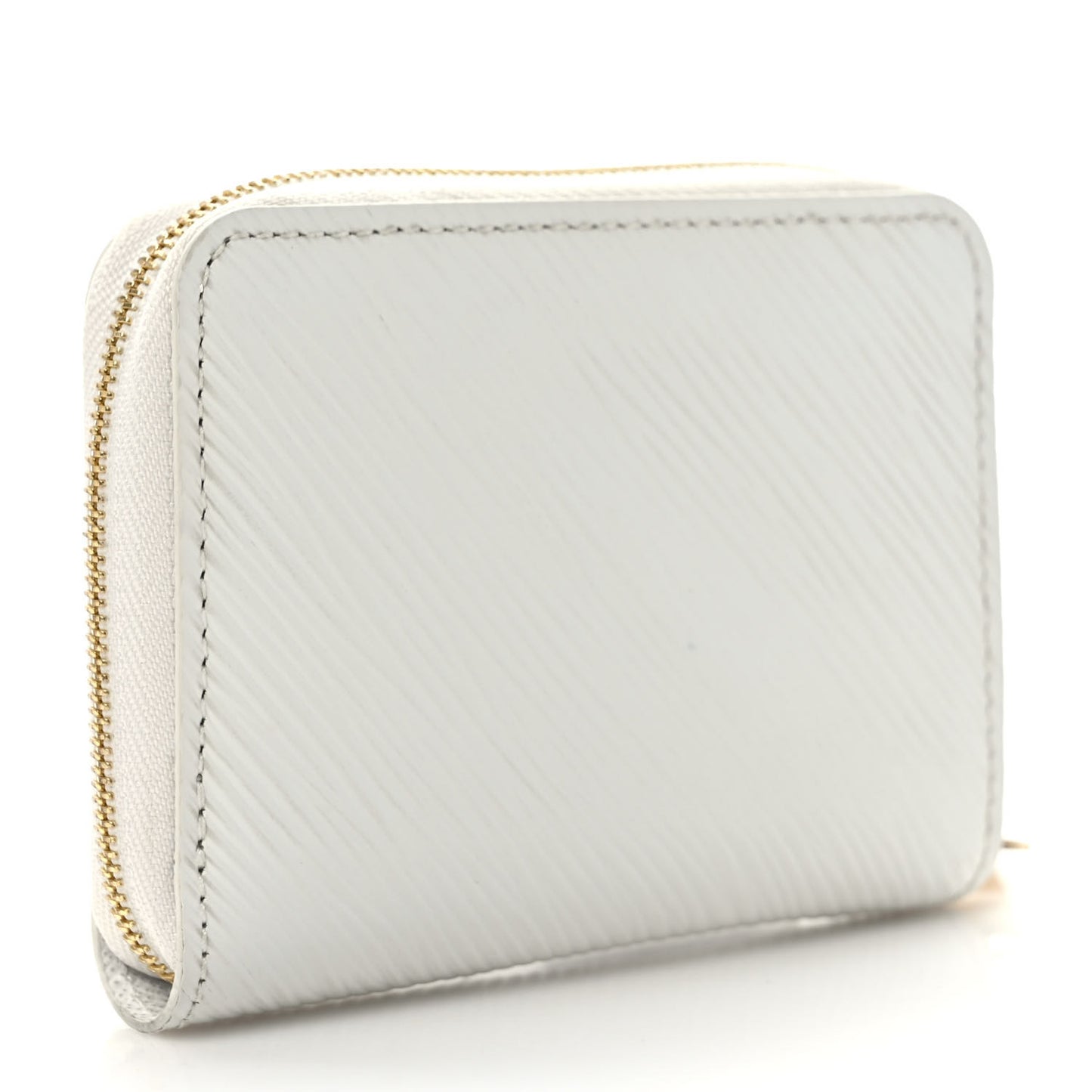 Epi Love Lock Zippy Coin Purse White