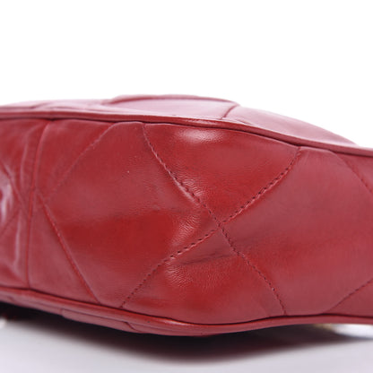 Chanel Lambskin Quilted Tassel Camera Case Red 7 of 11