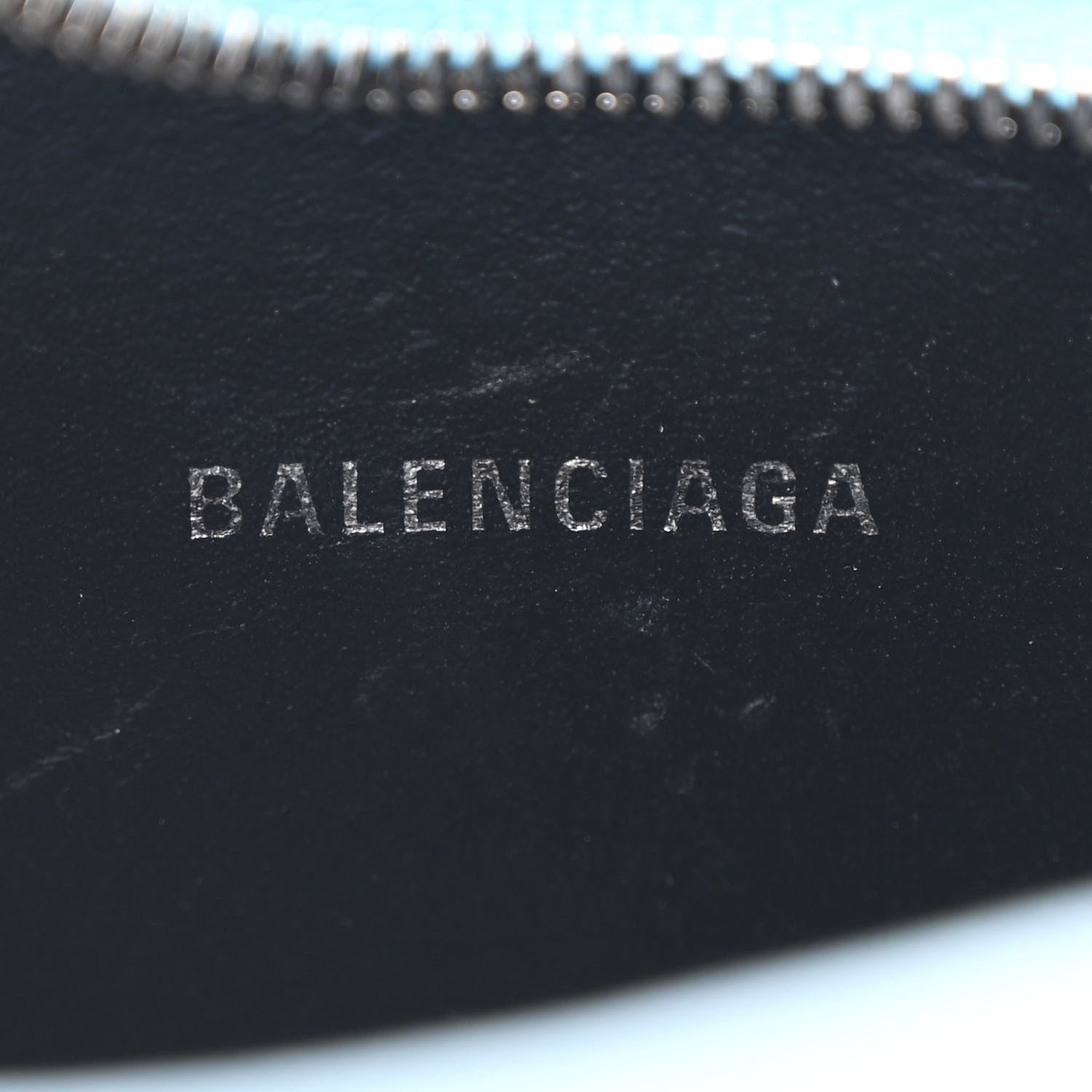 Balenciaga Calfskin XS Everyday Camera Bag Baby Blue Black 7 of 7