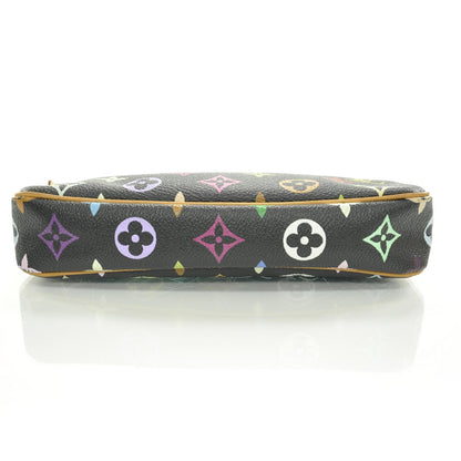 Louis Vuitton Monogram Multicolor Pochette Accessories Black 4 of 8