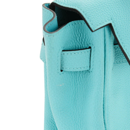 Hermes Togo Kelly Retourne 32 Bleu Atoll 25 of 26