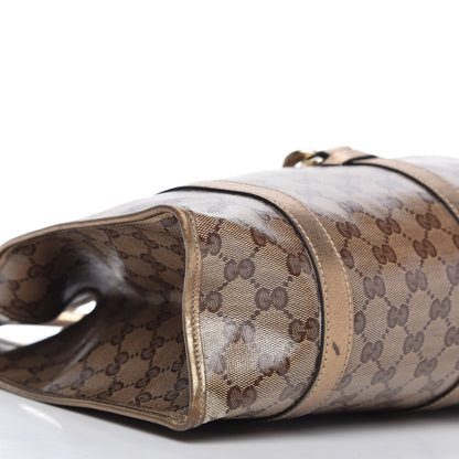 Gucci Crystal Monogram Medium Joy Shoulder Bag Bronze 6 of 14