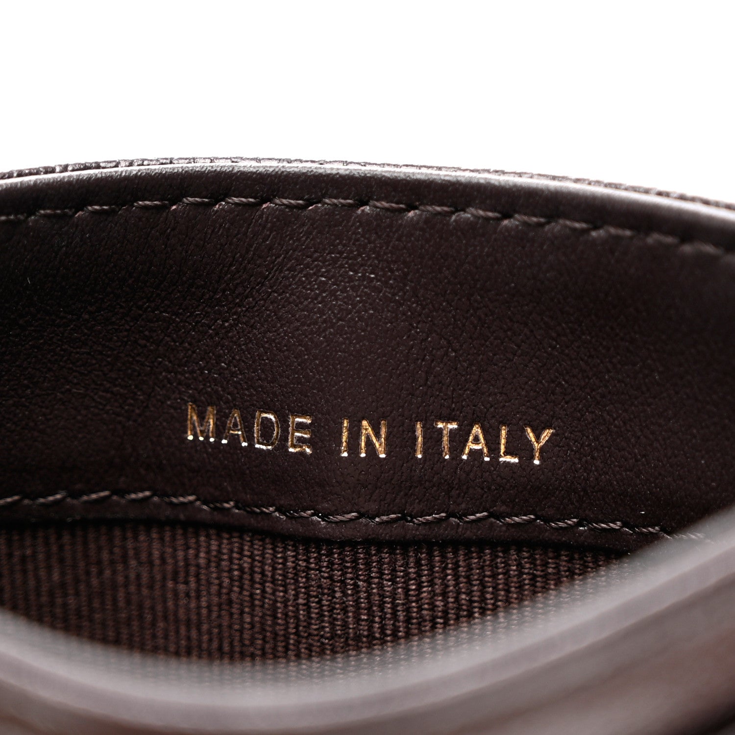 Chanel Caviar Quilted Boy Card Holder Dark Brown 7 of 9