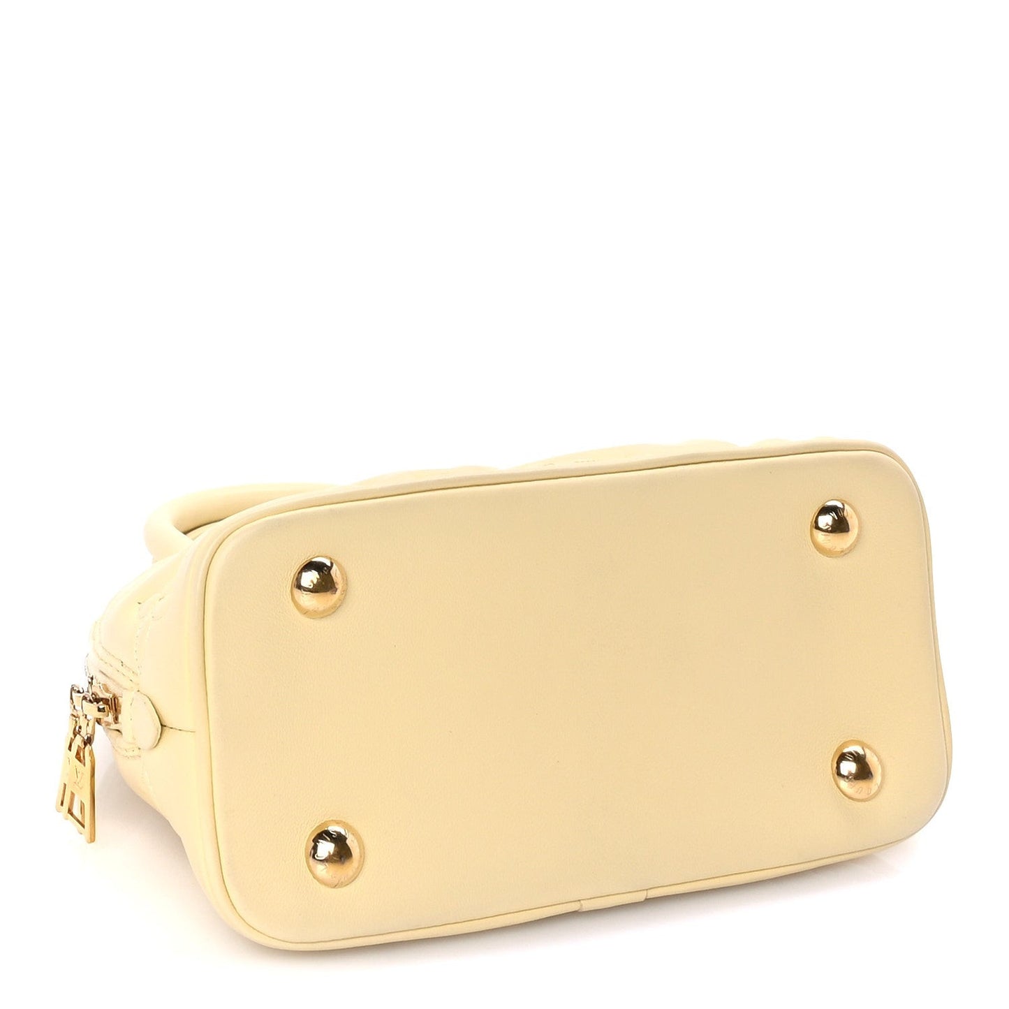 Calfskin Bubblegram Alma BB  Banana